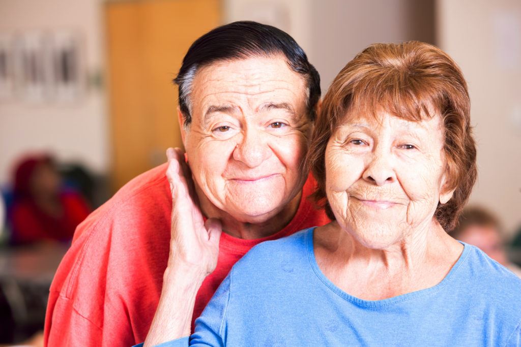 Elderly couple
